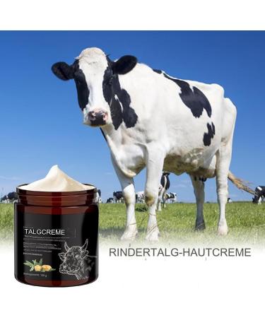  Generisch Organic beef tallow cream - 120g - Organic beef balm from grass-fed animals - Honey - Nourishing - Moisturizing for face and body - Buy Online on GoSupps.com