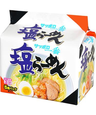 Sapporo most Salt Ramen 5 Meals X6 Pieces