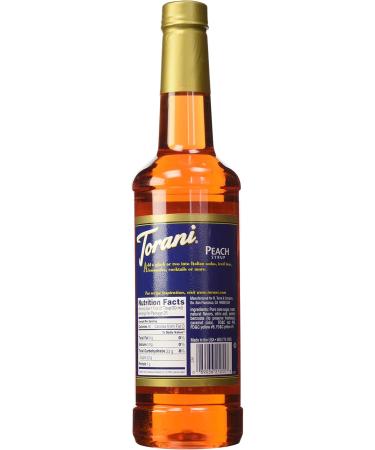Torani Peach Syrup 750 mL - Buy Online on GoSupps.com