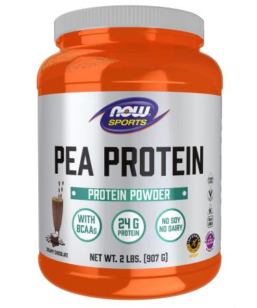 Now Foods Sports Pea Protein Creamy Chocolate 2 lbs (907 g)