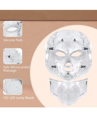 Buy Blue Red Light Therapy Mask - 7 Colors LED Face Mask for At-Home Light Therapy | International Shipping Available - Buy Online on GoSupps.com