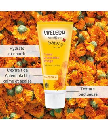 Weleda Baby Calendula Face Cream 50ml - Gentle Skin Care for Babies | Natural & Organic | Buy Internationally - Buy Online on GoSupps.com