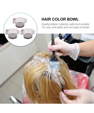 Buy Minkissy 3pcs Professional Hair Dye Bowl Set Salon Quality Color Mixing Bowls for Hairdressers & Barbers Fast International Shipping - Buy Online on GoSupps.com