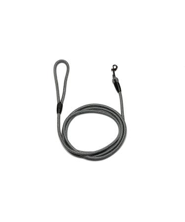 Leash - rope leash with hand loop Basic 10mm 27 colours 7 lengths (3.00 m silver grey) 3.00 m silver grey