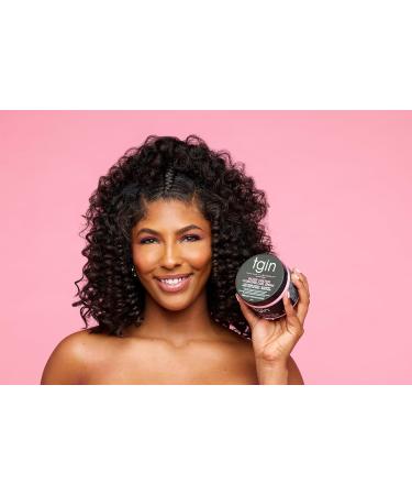 tgin Rose Water Curl Cream & Styling Lotion Duo - Natural Hair Care for Curly Wavy & Kinky Hair - 12 oz + 8 oz - Low Porosity Friendly - Buy Online on GoSupps.com