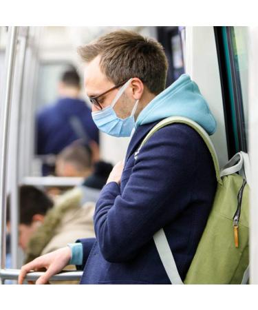 Wish Disposable Face Masks - Pack of 50 - 3 Ply - Wide Ear Loop for Extra Comfort - Ships from USA - Buy Online on GoSupps.com