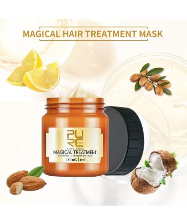 ZJchao Magical Argan Oil Hair Mask 120ml | Nourishing Keratin Treatment for Dry Hair | Repair Damage, Soften & Smooth | Professional Hair Conditioning Cream - Buy Online on GoSupps.com