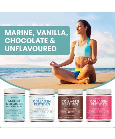 Premium Marine Collagen Powder | Wild-Caught from North Atlantic | Supports Hair Nail Skin Health Pure Hydrolyzed Form Tasteless - 250g - Made in Canada - Buy Online on GoSupps.com