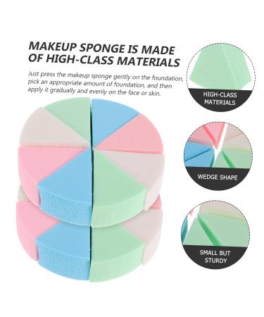Buy Balacoo 10 Sets Triangular Makeup Sponge Wedges - Perfect for Foundation and Body Application - International Shipping Available - Buy Online on GoSupps.com