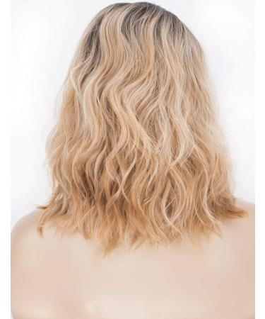 Shop Gold Brazilian Wavy Long Synthetic Wig for Women | Perfect for 50s 60s 70s & 80s Cosplay | International Shipping Available - Buy Online on GoSupps.com