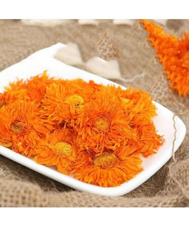 Whole Marigold 1.2oz. Whole Flower Marigold Flower No Caffeine - Buy Online on GoSupps.com