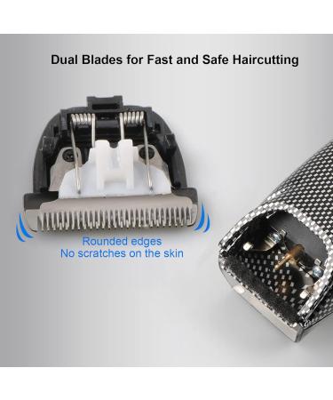 Yunir Electric Hair Trimmer - Cordless USB Charging Clipper with Comb & Cleaning Brush for Grooming | International Shipping Available - Buy Online on GoSupps.com