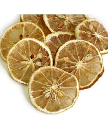 GOARTEA 50g / 1.76oz Dried Lemon Slices Citrus Natural Dried Fruit Wheels Chinese Herbal Tea Sugar Free - Buy Online on GoSupps.com