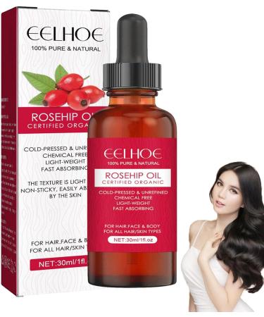 Buy Organic Cold-Pressed Rosehip Oil | Essential Ethereal Facial Oil for Skin Moisture & Scars - Gimocool 30ml - Buy Online on GoSupps.com