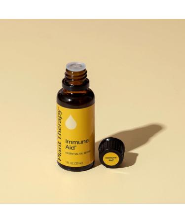 Plant Therapy Immune Aid Essential Oil Blend 30 mL (1 oz) 100% Pure Undiluted Natural Aromatherapy Natural Immune Support Fresh Scent - Buy Online on GoSupps.com