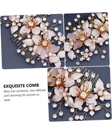 MAGICLULU 1 PC Hair Comb Attractive Head-wear Graceful Hair Supply Sweet Hair Supply Bridal Hair Supply Charming Bridal Headdress Exquisite Hair Accessory Handmade Headdress Unique Head-wear - Buy Online on GoSupps.com