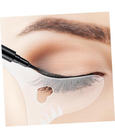 Didiseaon Eyeliner Stamp Silicone Molds Eyelash Spoolies Eyeshadow Applicators Eyeliner Pencil Stamps Eyelash Stencils for Eyes Eyeliner Stencils Reusable Lip Line Protection Silica Gel - Buy Online on GoSupps.com