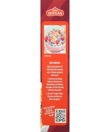 Dovgan Buckwheat Flakes 400g - High-Quality Gluten-Free Superfood for Healthy Living - International Shipping Available - Buy Online on GoSupps.com