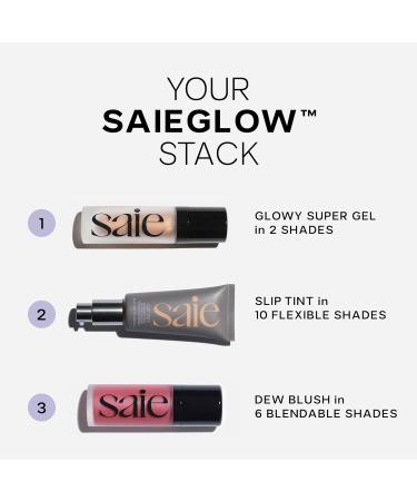 Saie Slip Tint SPF 35 Tinted Moisturizer - Light Coverage & Hydrating Sunscreen | Shade 07 Medium to Tan - Buy Online Now - Buy Online on GoSupps.com