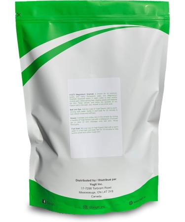 Yogti Citric Acid Powder 2LB & Natural Epsom Salt- Canadian Brand 5 pound Acid Powder + Bathwater Additive White - Buy Online on GoSupps.com