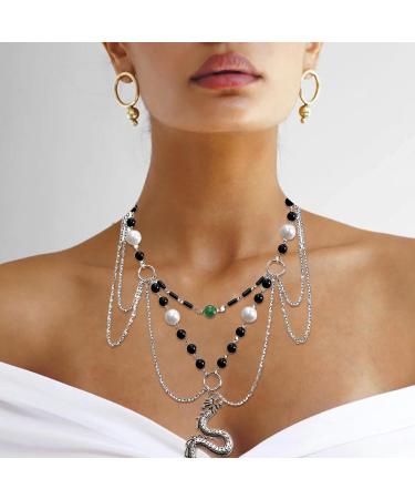 Oralgo's Retro Dragon Necklace - Stylish Alloy Dragon Pendant for Fashionable Look - Buy Online on GoSupps.com