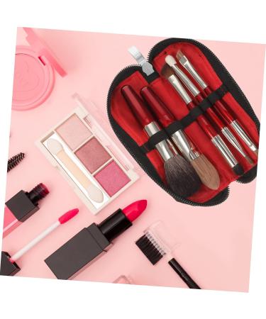 Ipetboom 1 Set Makeup Brush with Bag Face Makeup Brush Beauty Supply Powder Makeup Blush Brush Doll Cake Pan Fairy Houses Ladies Suits Travel Brush Cosmetic Fiber Wool - Buy Online on GoSupps.com