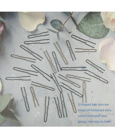 200Pcs 6cm U Shaped Hair Pins with Storage Box - Black (Brown and Black U Pins) - Buy Online on GoSupps.com