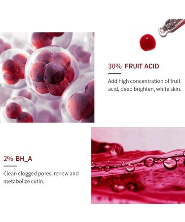 AHA 30%+BHA 2% Face Serum AHA Serum for Hydrated BHA Exfoliating Solution Hyalu B5 Serum AHA &BHA Serum to Reduce Fine Line and Minimise Pore Facial Serum Dark Spot Remover for Face Brightening Serum - Buy Online on GoSupps.com