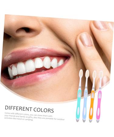 Shop Tovinanna 4-Piece Ultra-Fine Micro Nano Toothbrush Set - Travel-Friendly Extra Soft Brisk Toothbrush for Men | International Shipping Available - Buy Online on GoSupps.com