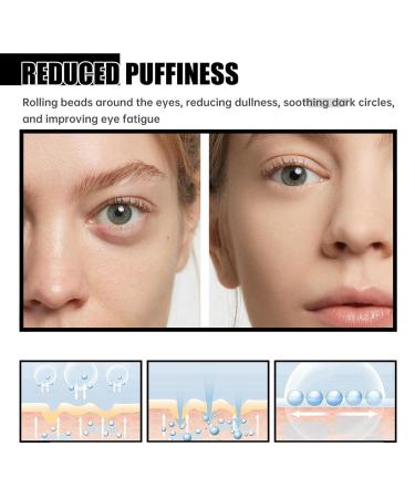 Time Eraser Rollerball with Castor Oil & Frankincense - Anti-Wrinkle Under Eye Serum (2 Pcs) | Reduce Fine Lines & Dark Circles - Buy Online on GoSupps.com