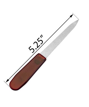 REFINE Sapphire Metal Nail File for Manicure Pedicure - 3 Count - Buy Online on GoSupps.com