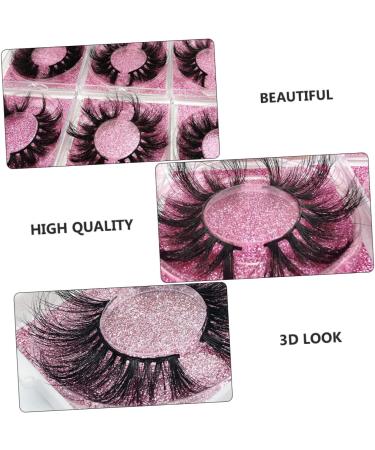 Ipetboom 1pair Fake Eyelashes Fake Lashes Dress Costumes Eyelashes Carnival Party Eyelash Eyelashes Extension Tool Natural False Eyelashes No Crease Hairpin Black Women 3d Slender - Buy Online on GoSupps.com