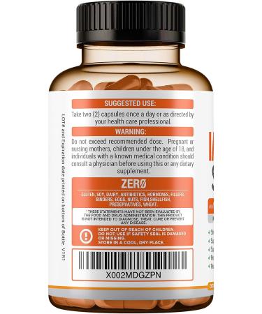 10-in-1 Immune Support Supplement with Vitamin C, Zinc, Elderberry, Echinacea, Turmeric & Probiotics - Dr. Approved Immunity Booster for Respiratory Health - Buy Online on GoSupps.com