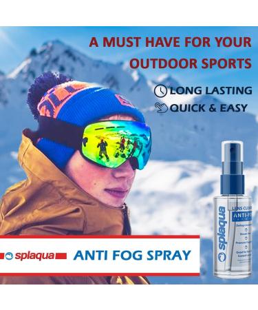 Anti Fog Spray for Glasses, Goggles, Masks & Windows - Long Lasting Defogger - 1 Pack - Buy Online on GoSupps.com