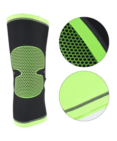 Knee Compression Sleeve for Men - Support Brace for Running Basketball & Cycling - Breathable Knee Brace (M - Buy Online on GoSupps.com