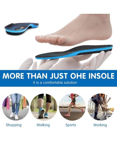 Sushn3D Plantar Fasciitis Insoles | Arch Support Orthotic Inserts | Shock Absorption Running Insoles | XS Size Men 2-6 Women 4-8 - Buy Online on GoSupps.com