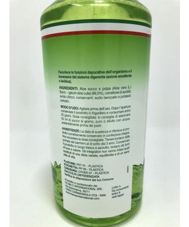  INKJET Aloe Vera Pure 99.8% Pure No Water Added Lactose Free Gluten No Colouring or Softening Vegan Product 2 Litre Packaging - Buy Online on GoSupps.com