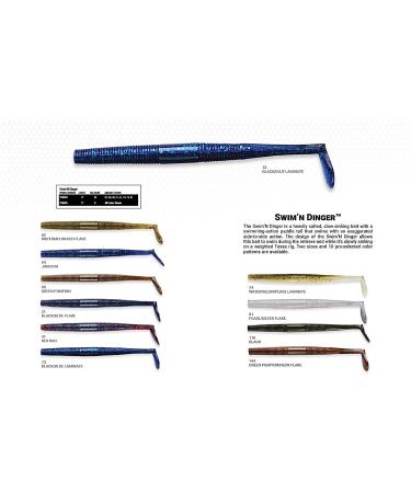 Yum Swim 'N Dinger 5 Green Pumpkin - Yum Lures - Buy Online on GoSupps.com