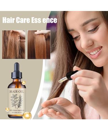 Lightweight Hair Oil 59ml Healthy Hair Care Oil Strengthening Natural AntiFrizz Split Ends Hair Scalp Repairing Moisturizer For Men Women Home Travel - Buy Online on GoSupps.com