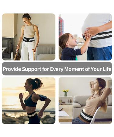 Soft Lightweight Lumbar Support Belt - Relief for Lower Back Pain Sciatica & Herniated Disc | Comfortable & Breathable Design for Men & Women - Buy Online on GoSupps.com