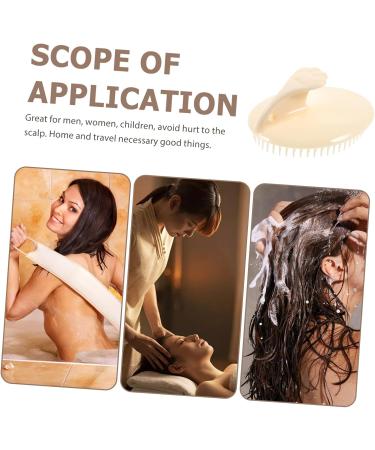 Buy Iwowhero 2-Piece Shampoo Comb & Scalp Massager - Silicone Hair Washer for Effective Scalp Care & Peeling | International Shipping Available - Buy Online on GoSupps.com
