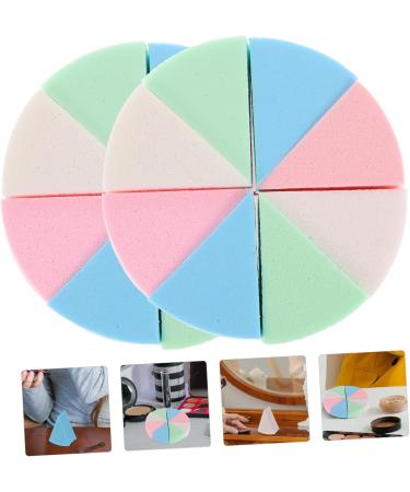 Angoily 2 Sets Triangular Sponge Puff Makeup Sponge Cosmetic Sponge Foundation Sponges Makeup Artist Sponges Powder Puff Makeup Tool Mini Makeup Pads Facial Pads Emulsion Flutter - Buy Online on GoSupps.com