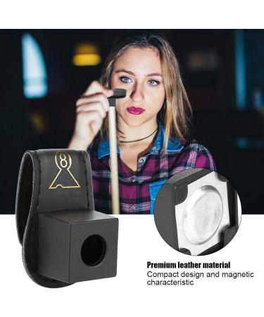 Vbestlife Magnetic Billiard Chalk Holder - Durable Convenient Chalk Holder with Belt Clip for Pool & Snooker - Buy Online on GoSupps.com