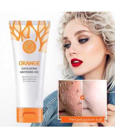 Face Scrub Gel Orange Peeling Gel - 50g Orange Peeling Gel for Face Nourishment Facial Dirt Remover for Oily Skin for Home Travel Home - Buy Online on GoSupps.com