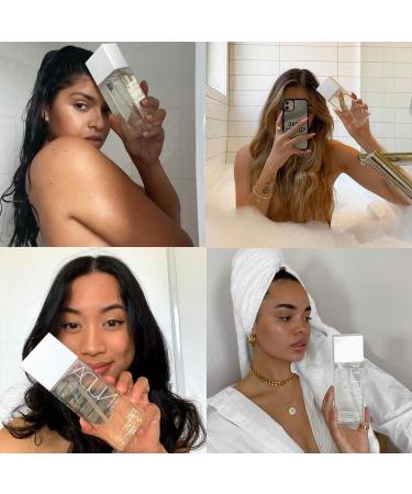 Nuda Body Wash | Sulfate & Paraben Free Self-Tan Aftercare Cleanser | Long-Lasting Streak-Free Tan | Antioxidants Vanilla & Lemon Extract | 250 mL with Pump - Buy Online on GoSupps.com