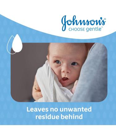 Johnson's Baby Top-To-Toe Washcloths 15 Pieces - Gentle Pre-Moistened Washcloths for Sensitive Skin - Buy Online on GoSupps.com