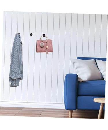 FELTECHELECTR 4 Pcs Bathroom Towel Hook Towel Hooks for Wall Bathroom Hooks Coat Hooks Hat Hanger Door Brass Black - Buy Online on GoSupps.com