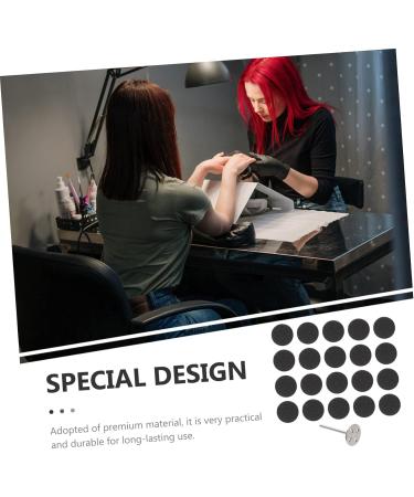 Housoutil 1 Set Nail Polishing Sheets Replaceable Sandpaper Discs Nail Art Accessories Sandpaper Metal Shaft Nail Accessories Electric Grinding Slices Pedicure Nail File Lava Stone - Buy Online on GoSupps.com