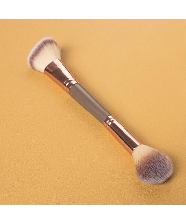 10 set of Double Head Foundation Makeup Brush Powder Coloring Tool Facial Brushes Professional Blending Liquid Oblique Concealer Beauty 10 set of (Multicolour) - Buy Online on GoSupps.com