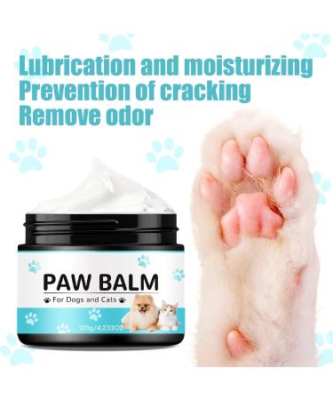Dog Paw Balm 120g Dog Paw Wax Cat & Dog Paw Wax - Dog Paw Moisturizing Lotion - Dog Paw Protectors for Sidewalk - Buy Online on GoSupps.com